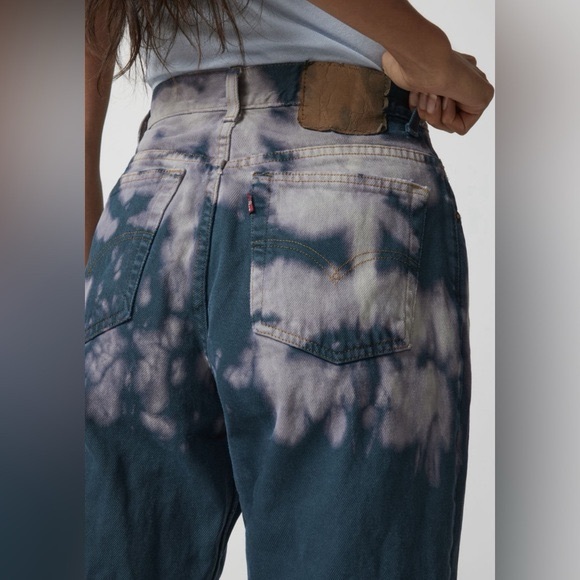 Urban Real Remade Levi'S Dye Tech Jean - Picture 4 of 5